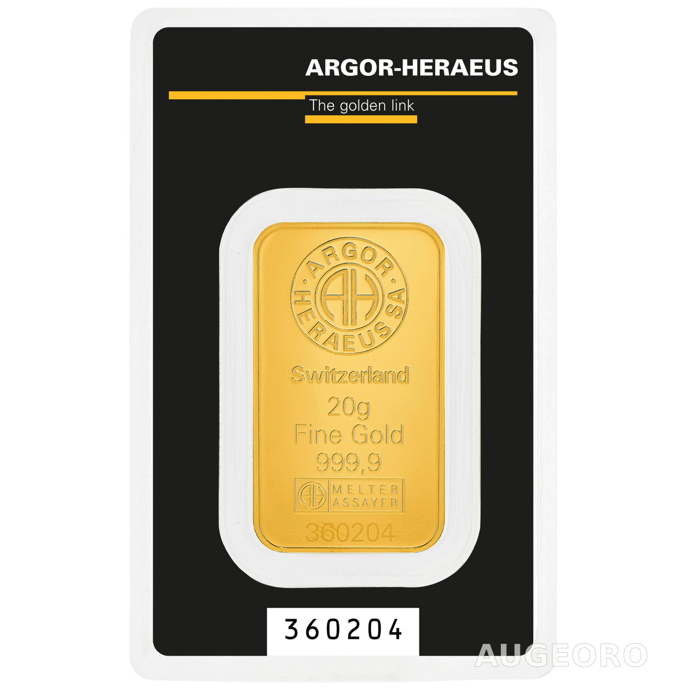 Lingotto Oro 20g KINEBAR©